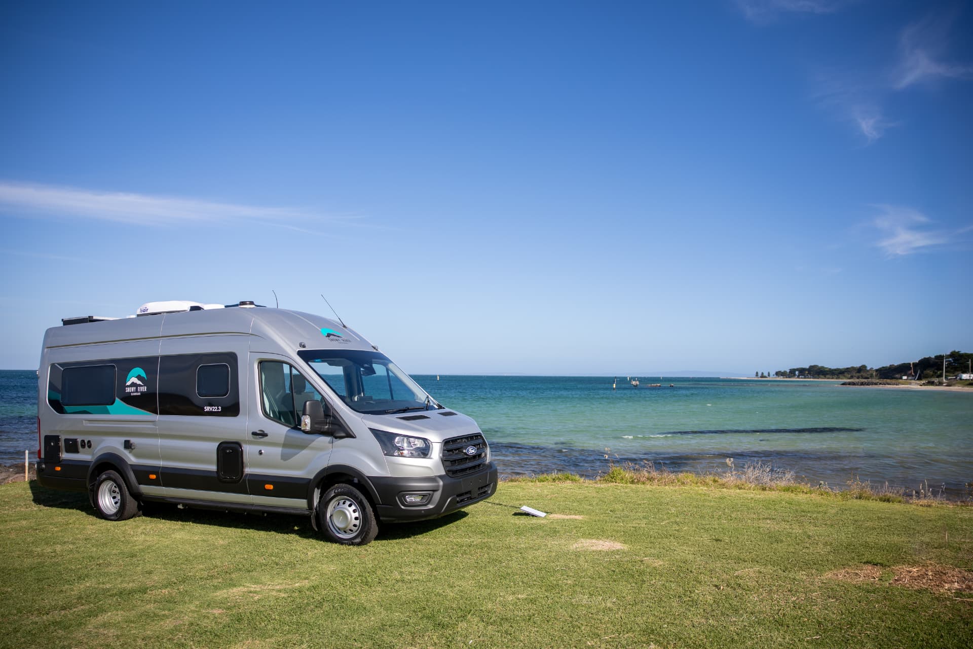 Snowy River SRV-22 campervan by the bay